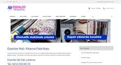 Desktop Screenshot of esenlerhaliyikama.net